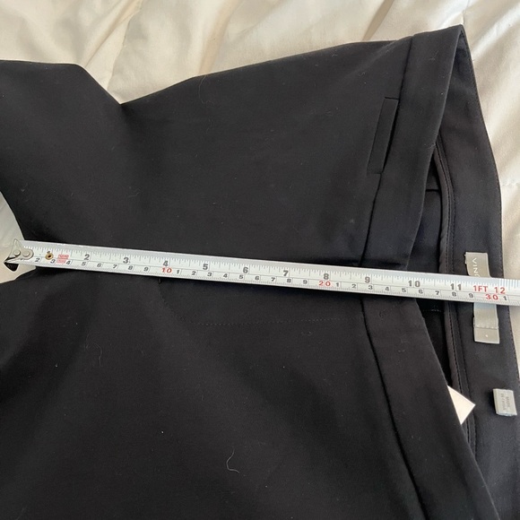 Vince Black Dress Pants Cotton Blend Size 6, Business casual, minimalist chic - Picture 10 of 12